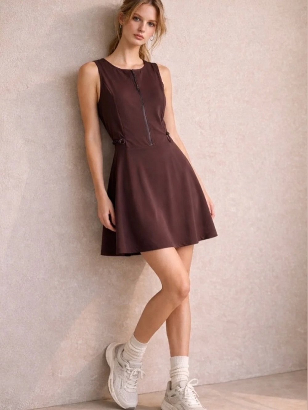 NWOT LOFT Lou & Grey Wanderweave Active Pocket Dress